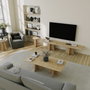 Hanah Home Mushroom 2 - Roble zafiro